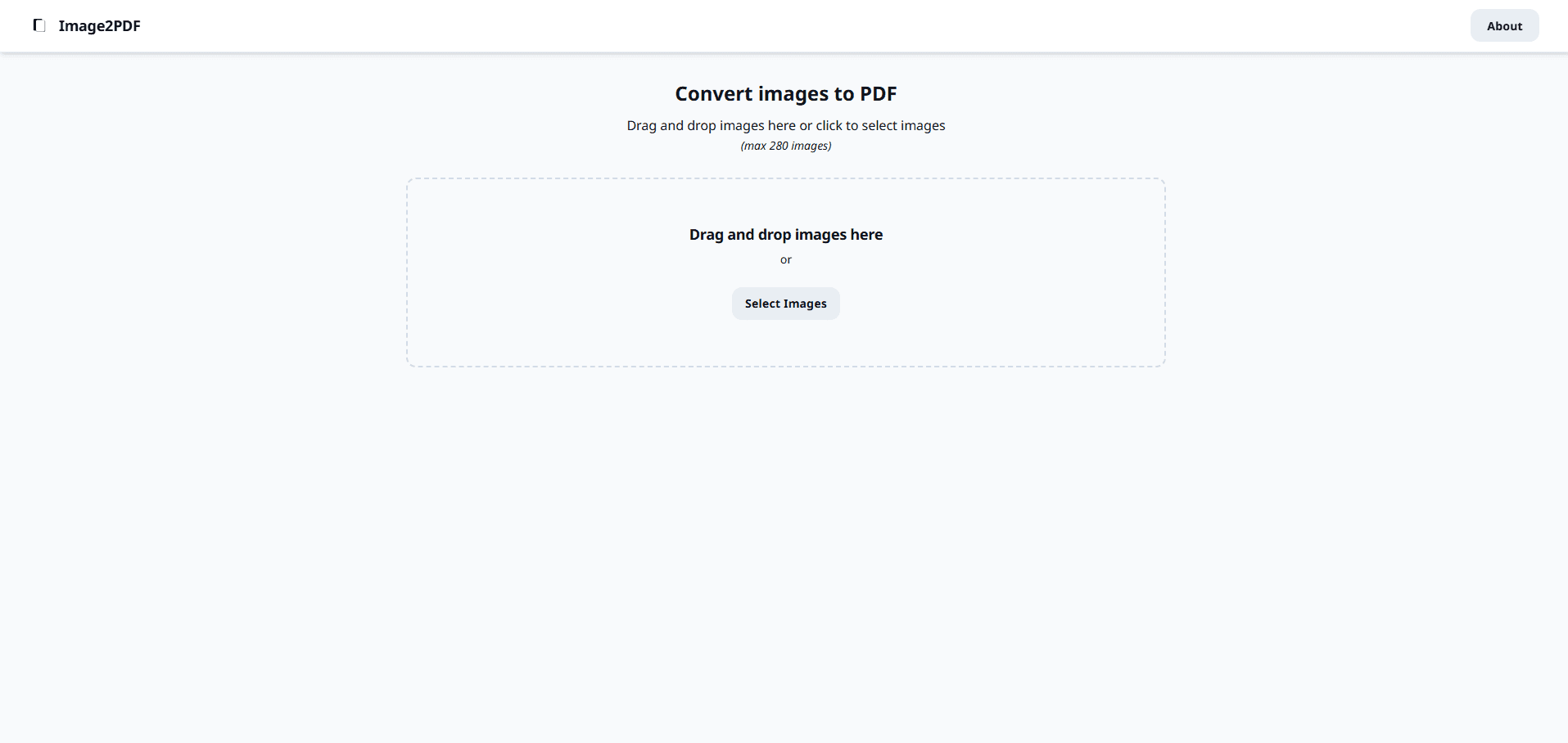 IMAGE TO PDF CONVERTER